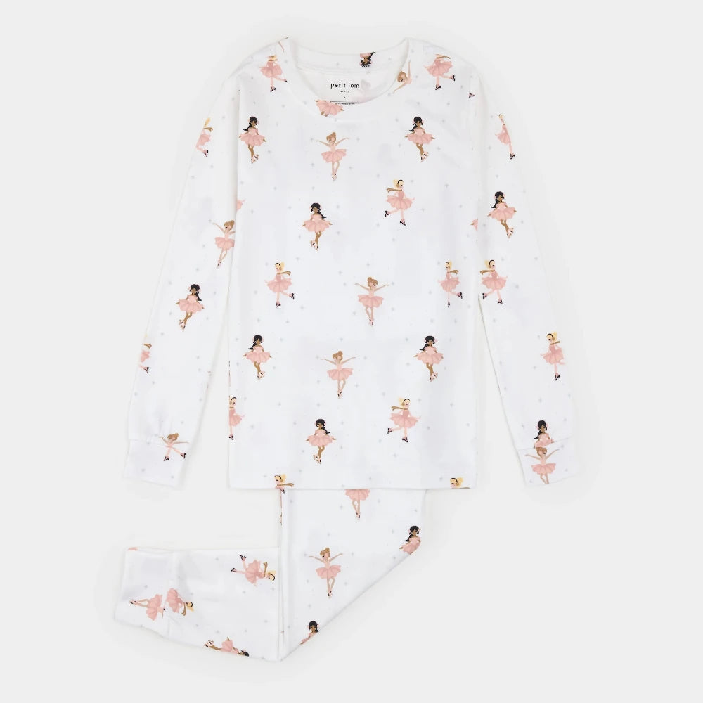 Two Piece Pajama Set - Starlight Skaters