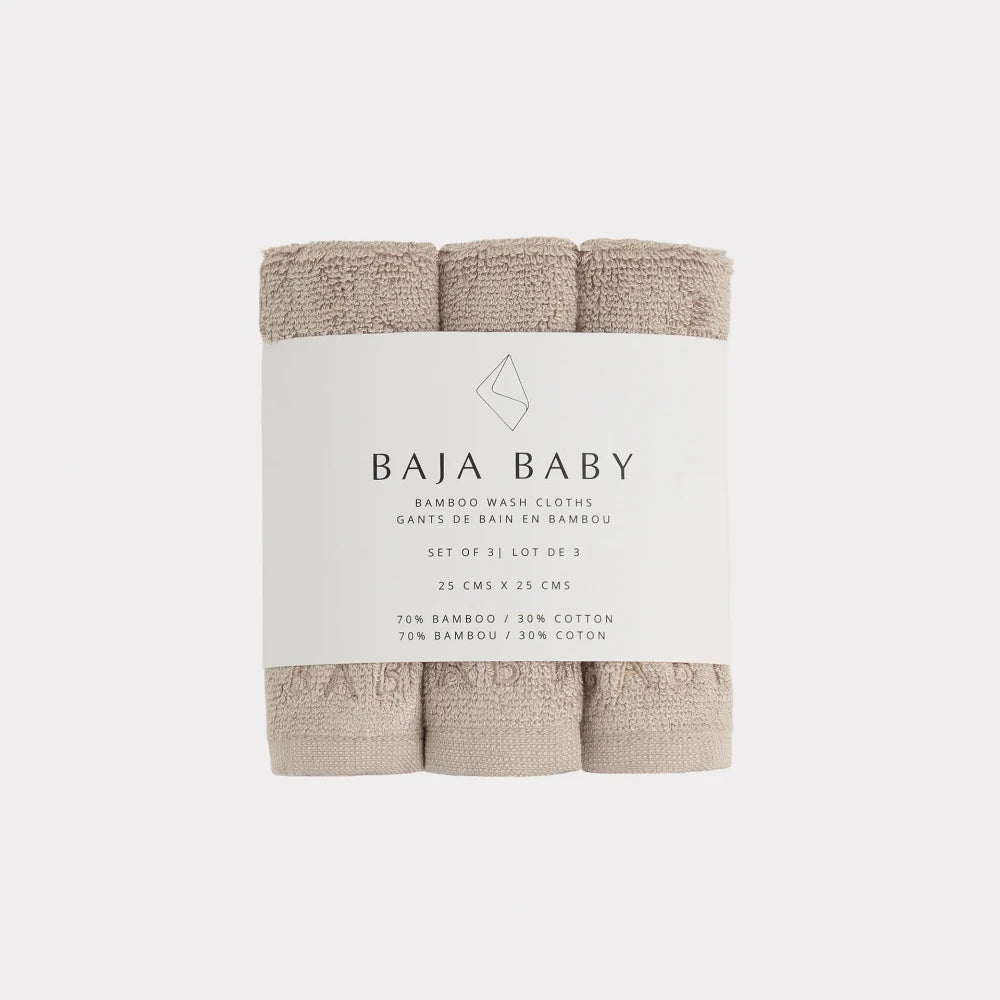 Washcloth (3 pack) - Taupe