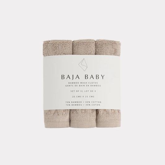 Washcloth (3 pack) - Taupe