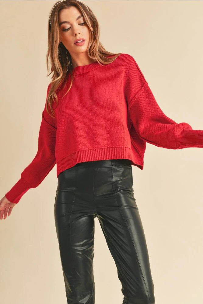 Regina Sweater - Red