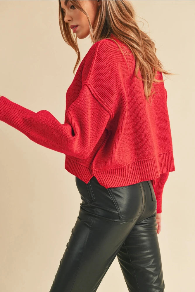 Regina Sweater - Red