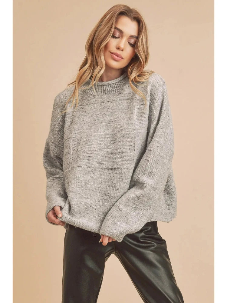 Ryleigh Sweater - Heather Grey