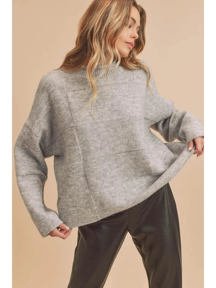 Ryleigh Sweater - Heather Grey