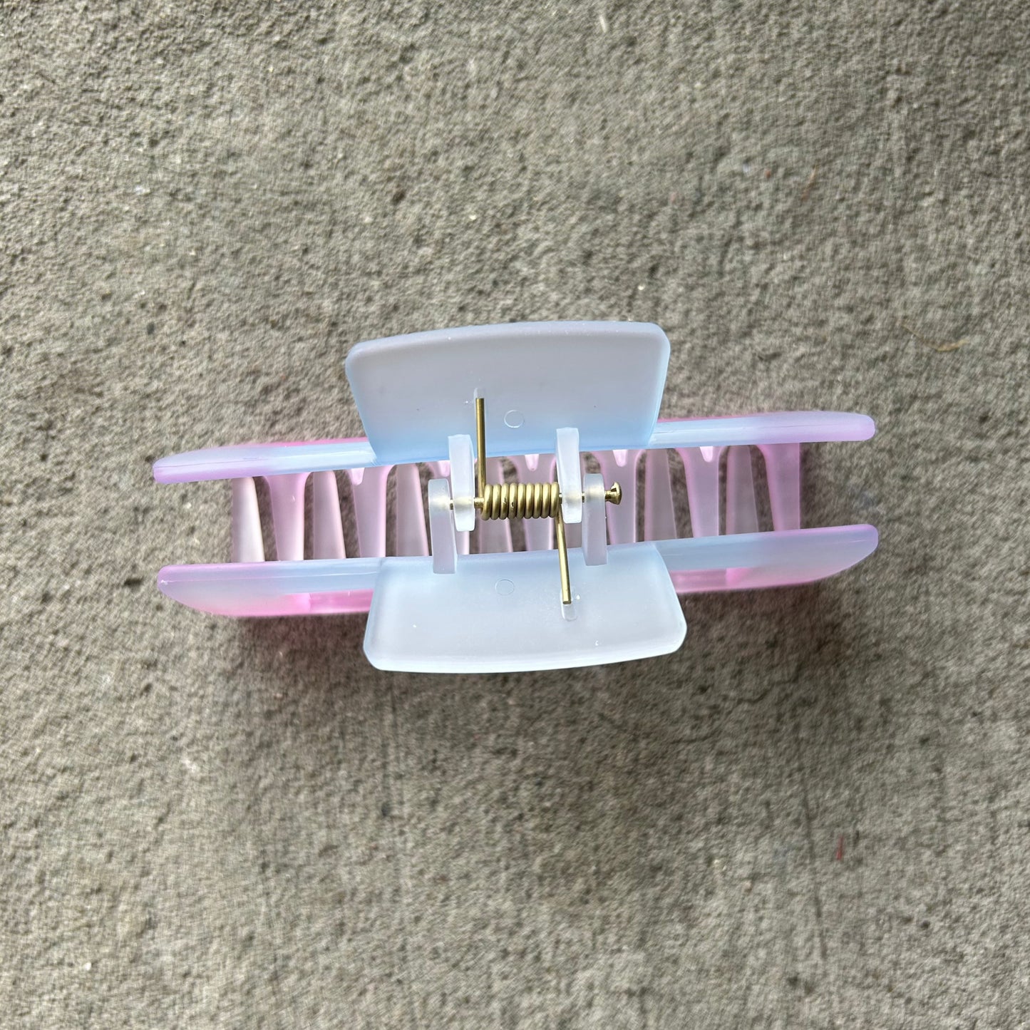 Ombre Hair Clip - Pink & Blue