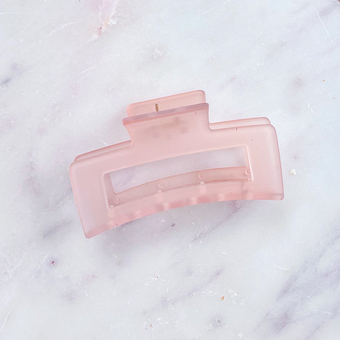 Frosted Hair Clip - Sherbert