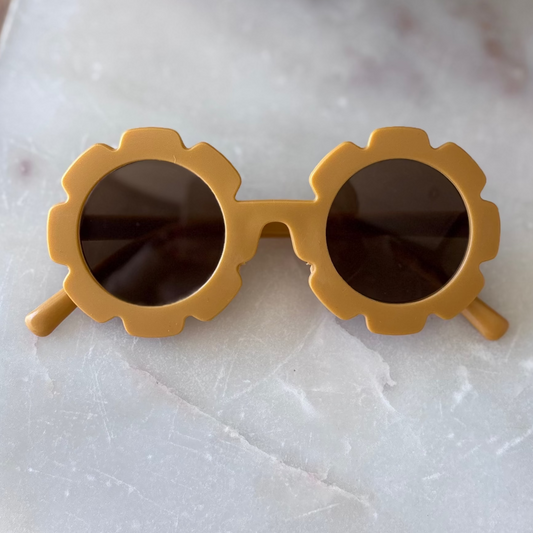 Toddler Flower Sunglasses - Honey