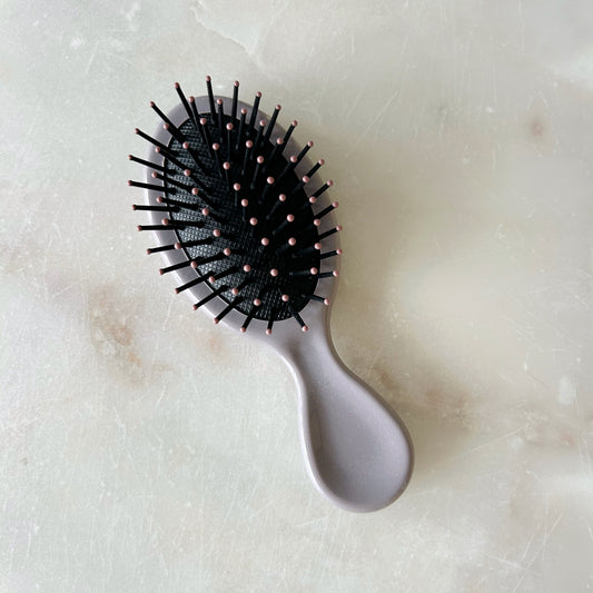 Mini Cushion Brush - Grey + Black