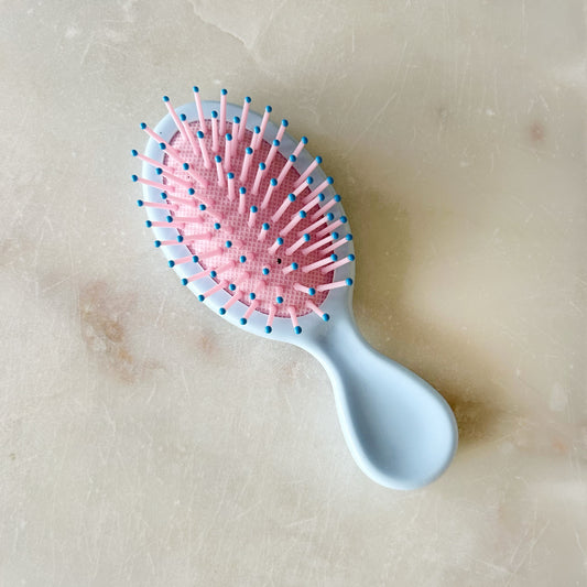 Mini Cushion Brush - Blue + Pink