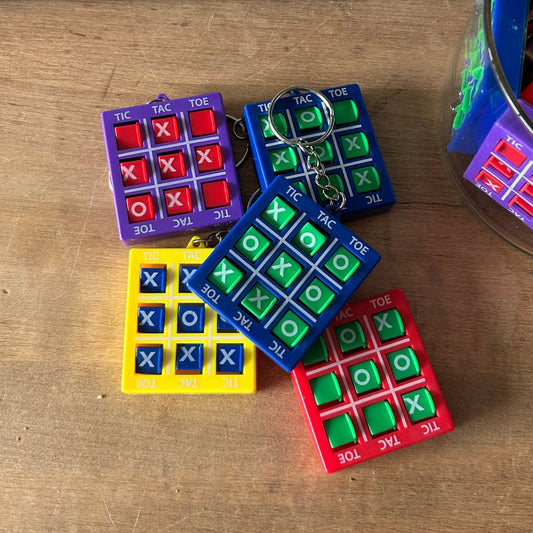 Tic Tac Toe Keychain