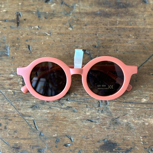 Toddler Round Sunglasses - Brick