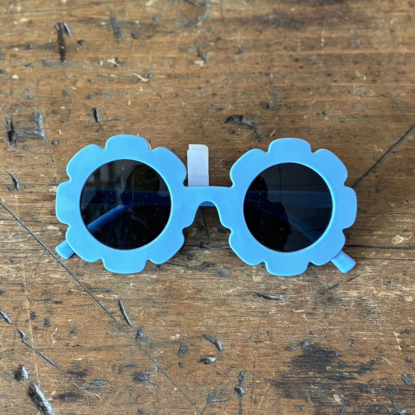 Toddler Flower Sunglasses - Pastel Blue