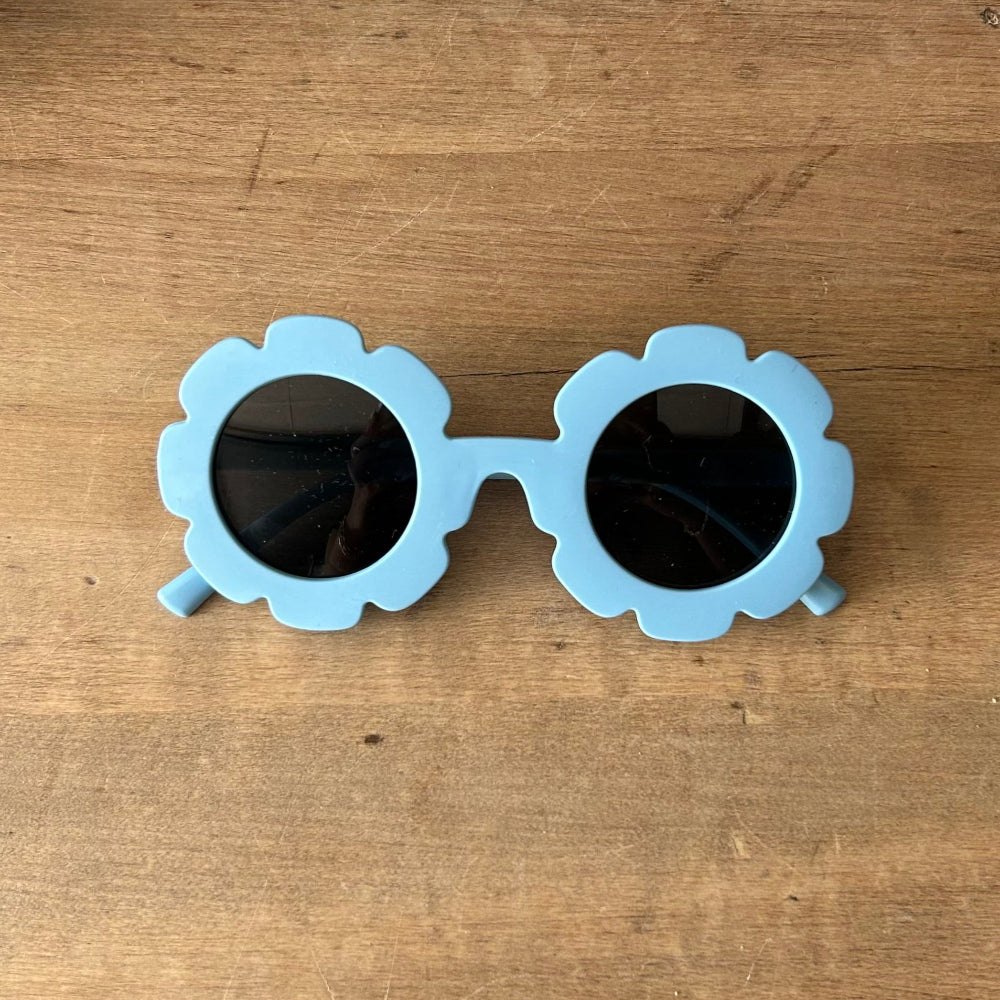 Toddler Flower Sunglasses - Blue