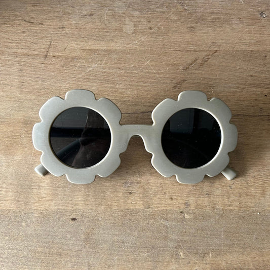 Toddler Flower Sunglasses - Khaki
