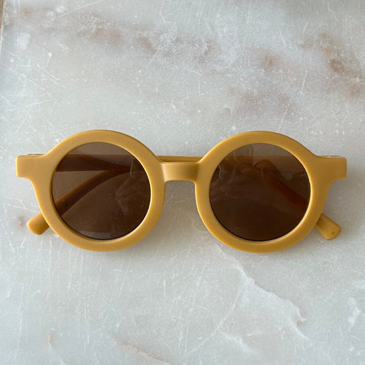 Toddler Round Sunglasses - Honey