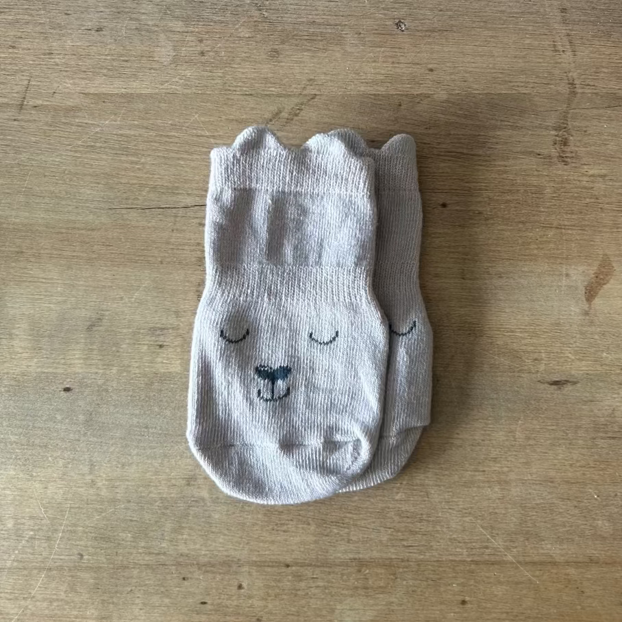 Baby Grip Socks - Bear
