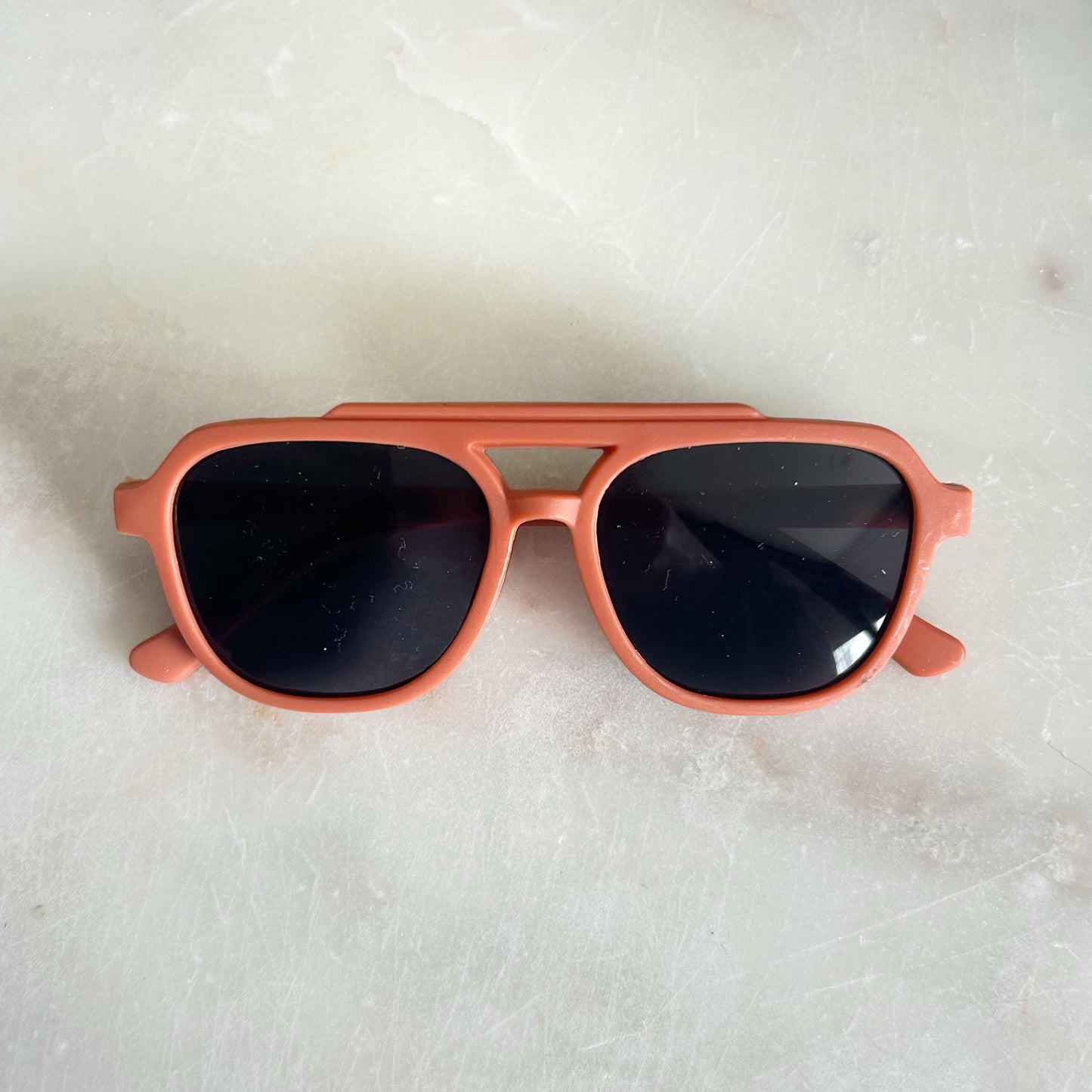 Toddler Aviator Sunglasses - Terracotta
