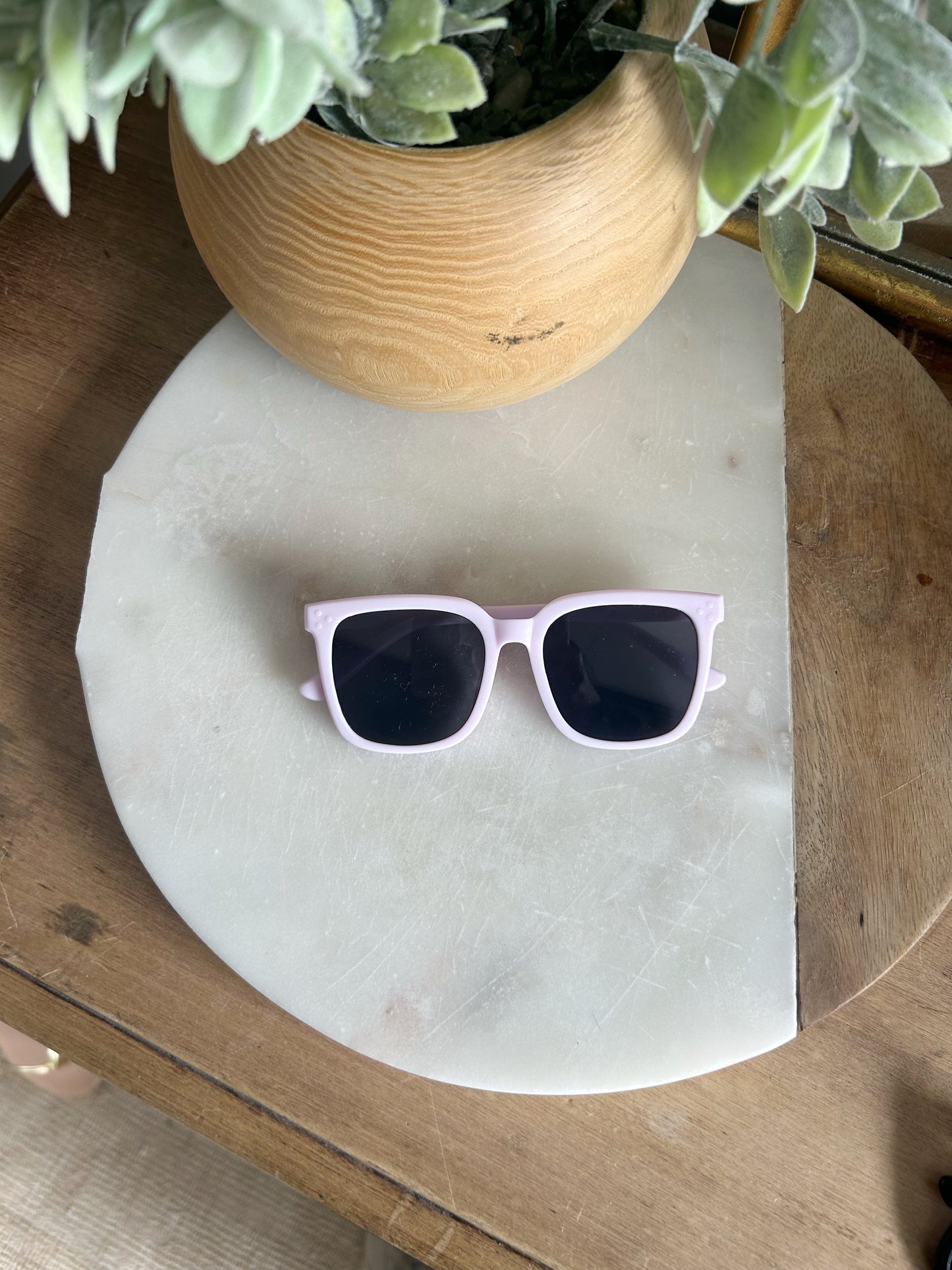 Toddler Square Sunglasses - Lavender