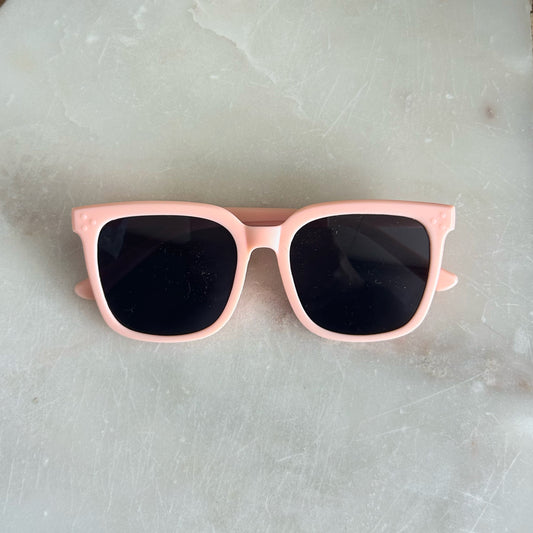 Toddler Square Sunglasses - Light Pink