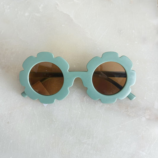 Toddler Flower Sunglasses - Pistachio