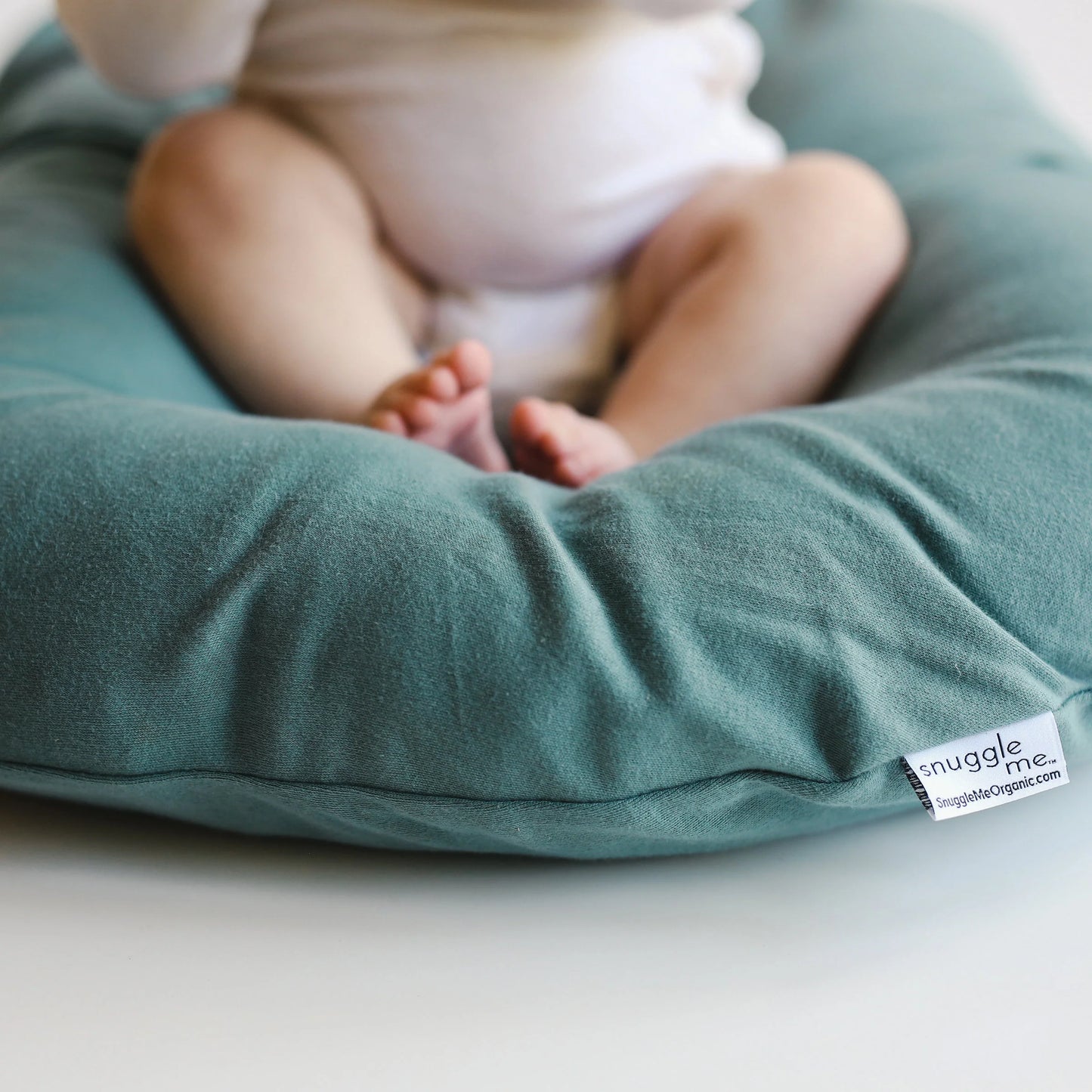 Organic Infant Lounger Cover - Moss