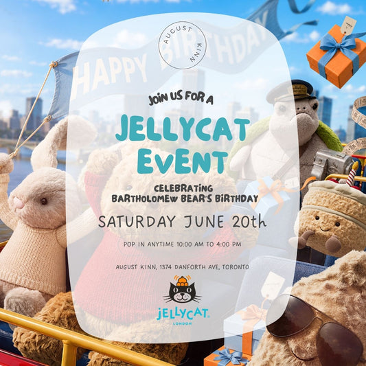 (RSVP HERE) Jellycat Event: Celebrating Bartholomew Bear's Birthday