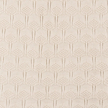 Sweater Knit Blanket - Tan