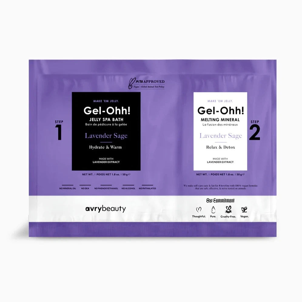 Ohh Jelly Pedicure Soak - Lavender Sage