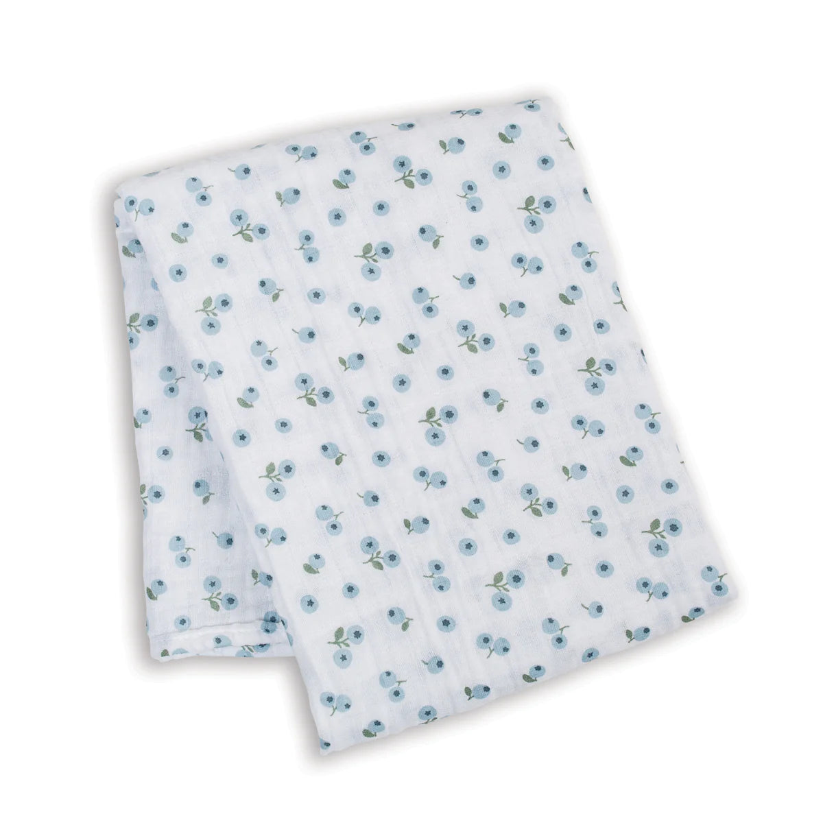 Cotton Muslin Swaddle - Blueberries