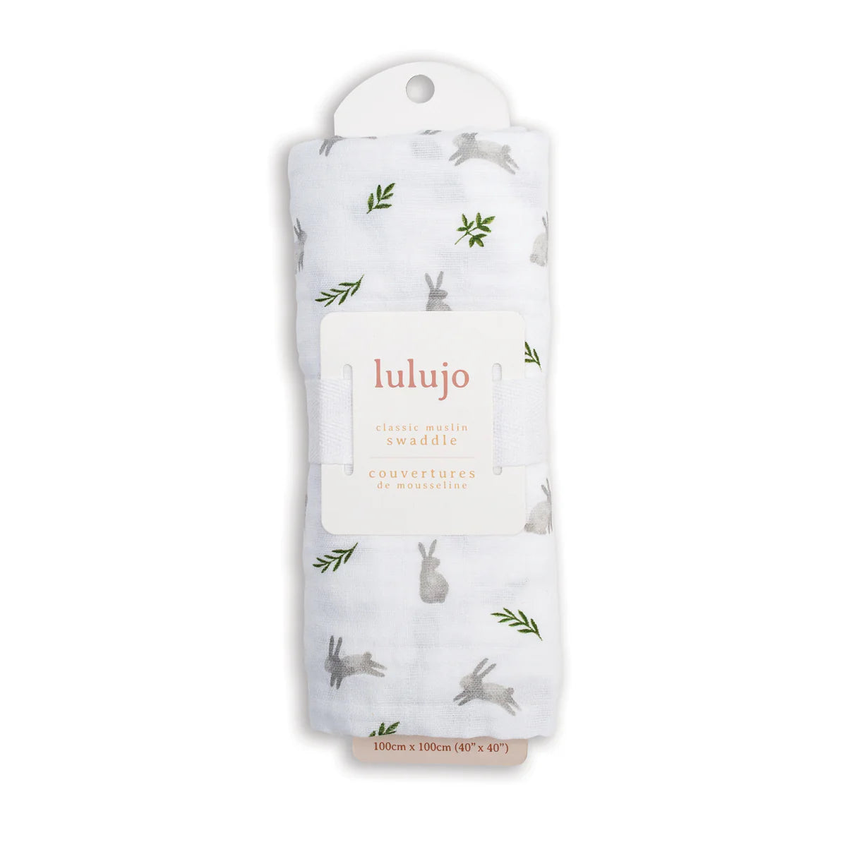 Cotton Muslin Swaddle - Bunnies