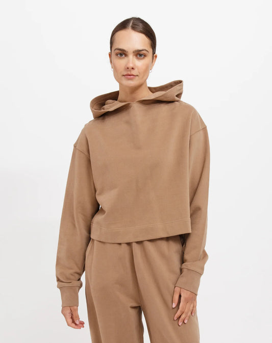 Little Sister Hoodie - Fawn