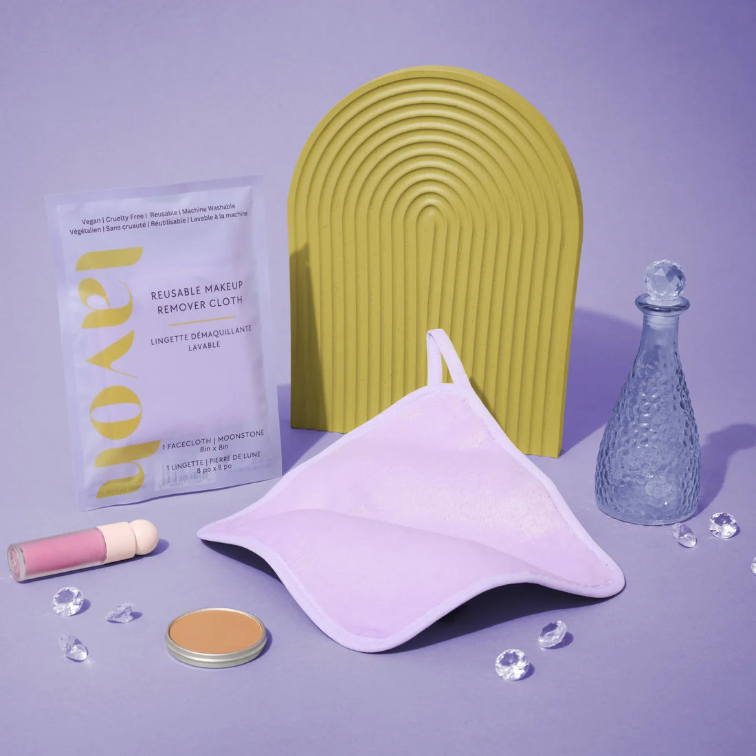 Reusable Makeup Remover Facecloth - Moonstone