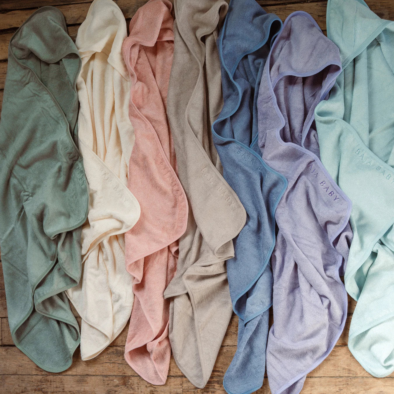 Hooded Towel - Rose