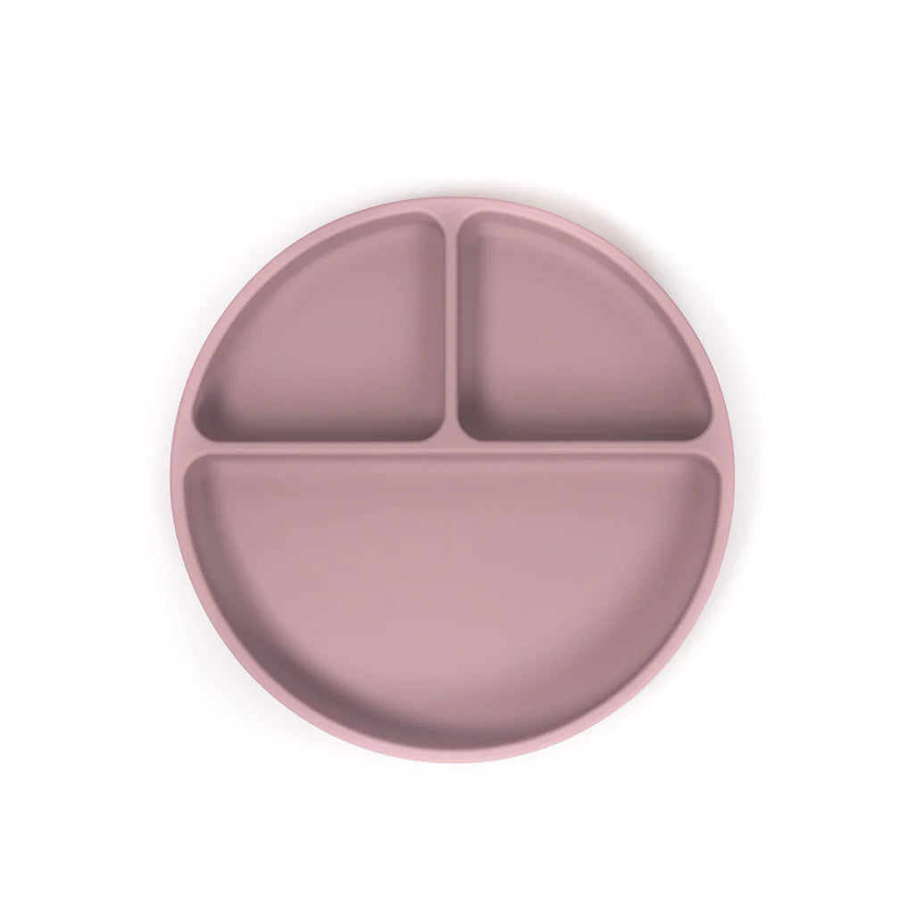 Silicone Suction Plate - Pale Mauve