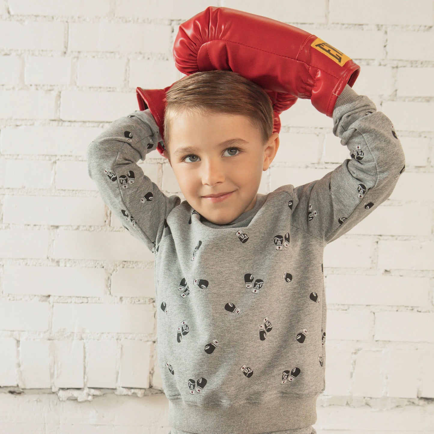 Crewneck Sweater - Boxing Gloves