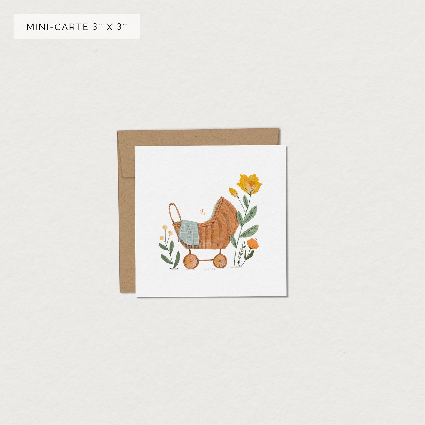 Card - Baby Carriage