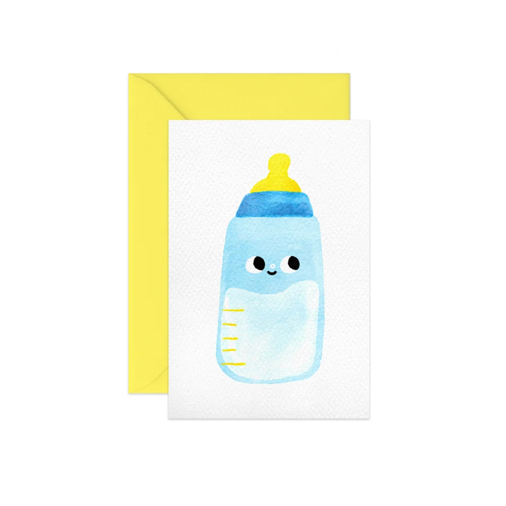 Mini Notecard - Baby Bottle
