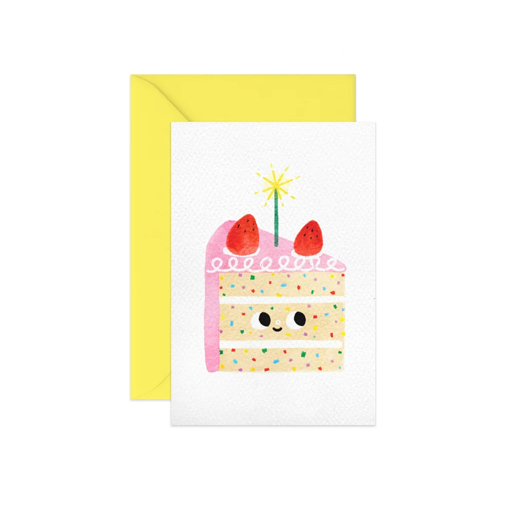 Mini Notecard - Cake
