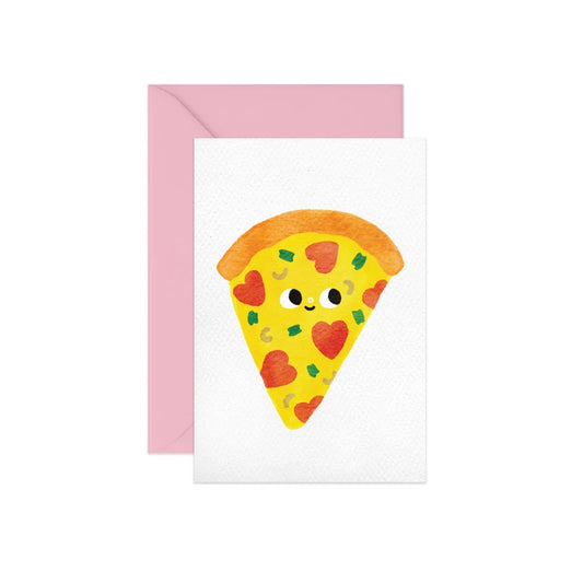 Mini Notecard - Pizza