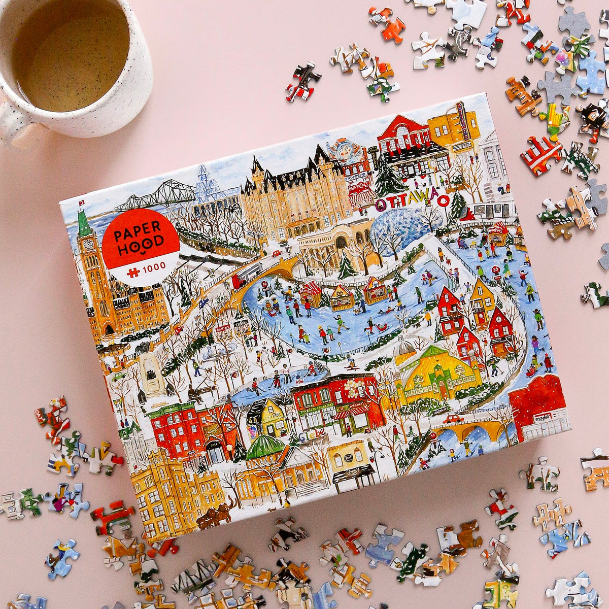 1000 pc Puzzle - Ottawa Rideau Canal