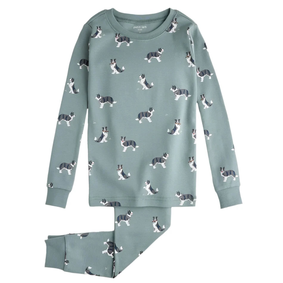 Two Piece Pajama Set - Australian Shepherd