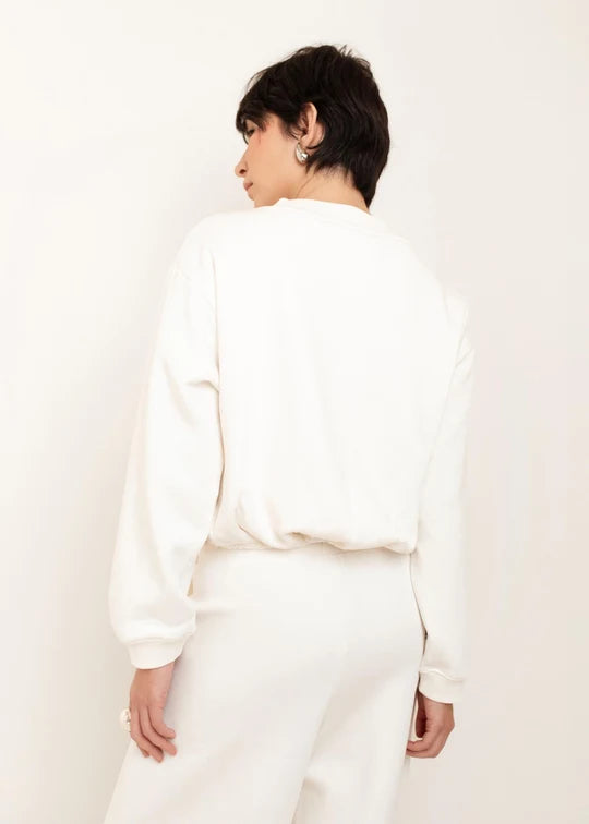 Jayne Sweat Pant - Gardenia