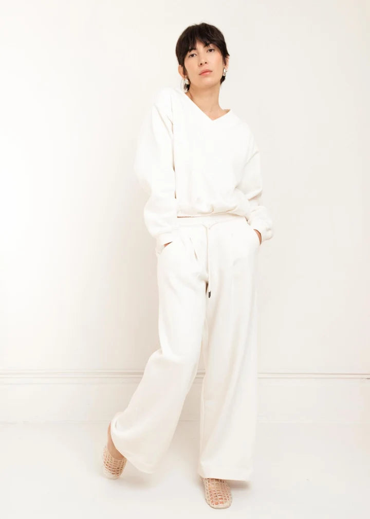 Jayne Sweat Pant - Gardenia