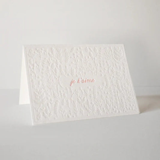 Card - Je t'aime