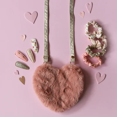 Mini Purse - Fluffy Heart