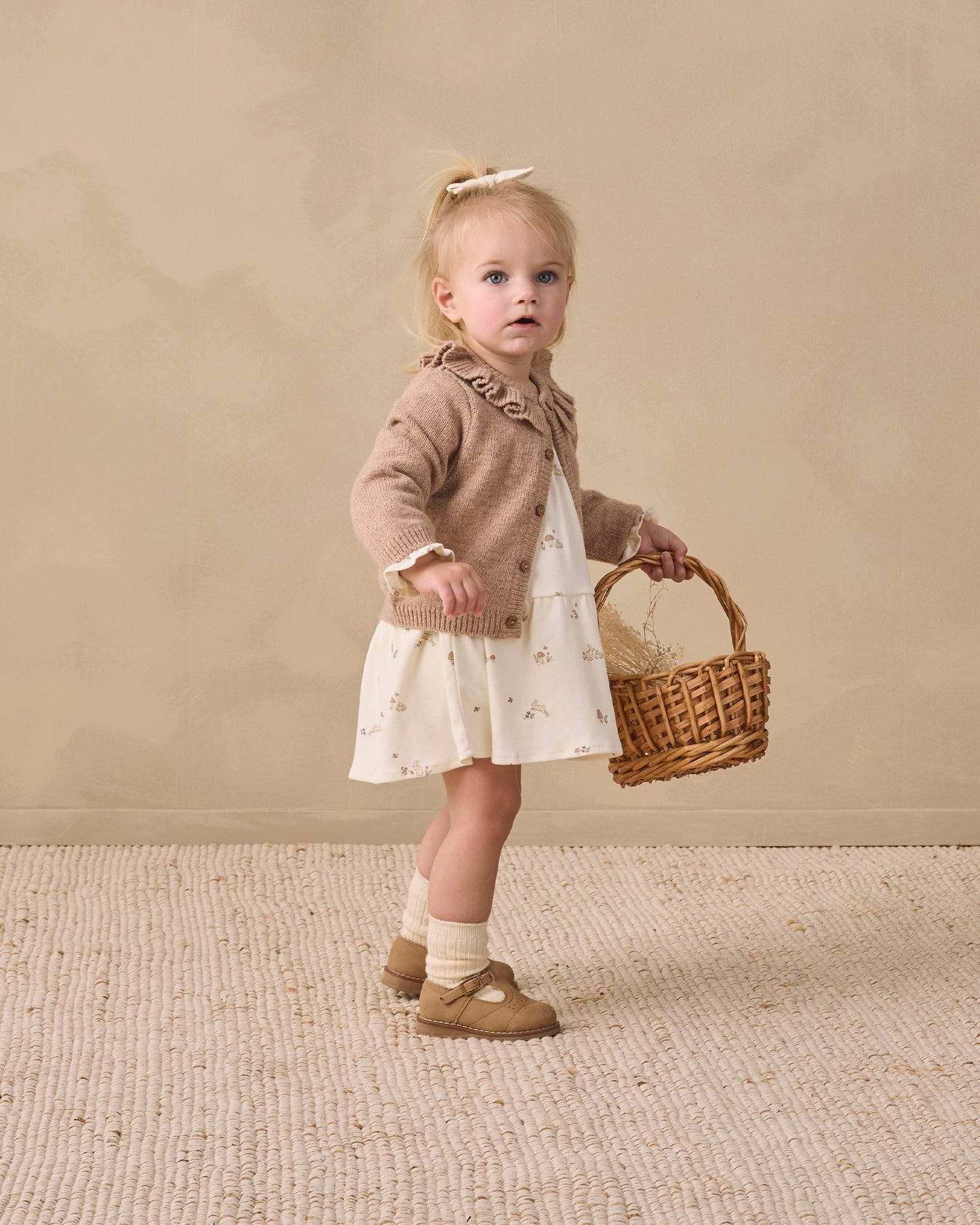 Tiered Jersey Dress - Bunnies