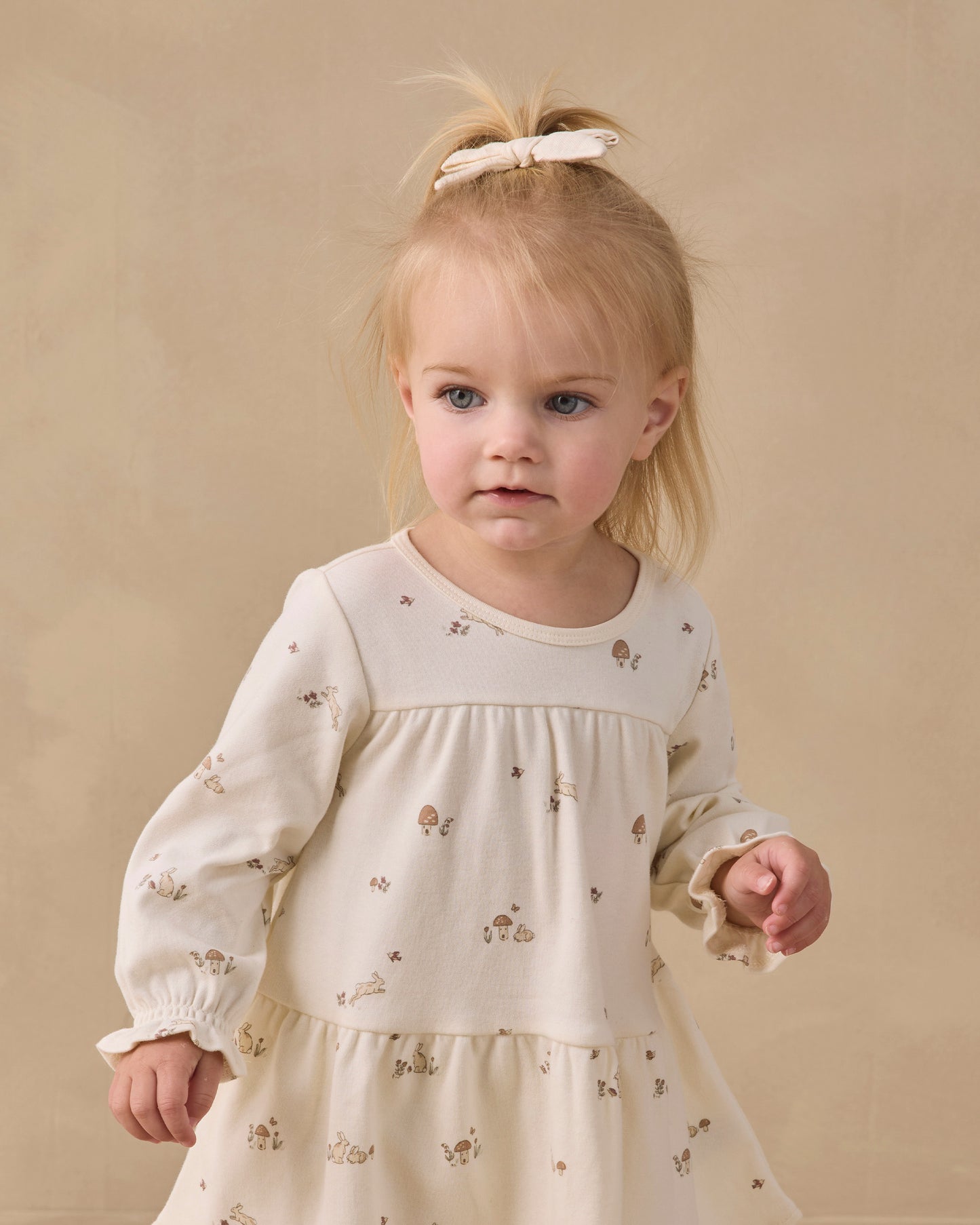 Tiered Jersey Dress - Bunnies