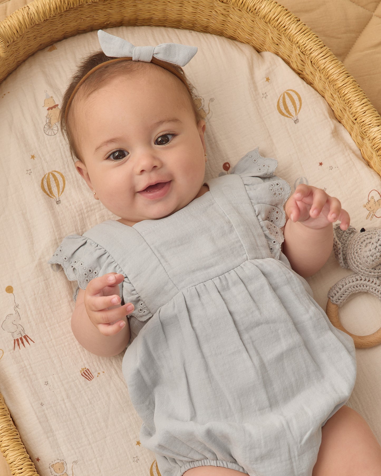 Naomi Romper - Sky