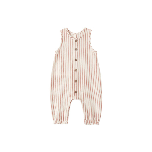 Woven Jumpsuit - Vintage Stripe