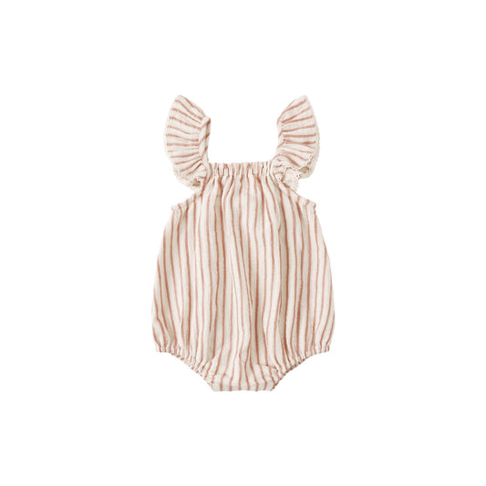Bonnie Romper - Vintage Stripe