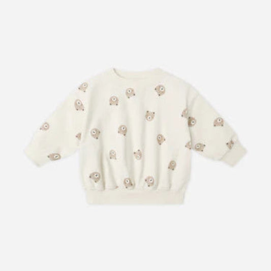Relaxed Sweatshirt - Brown Bear